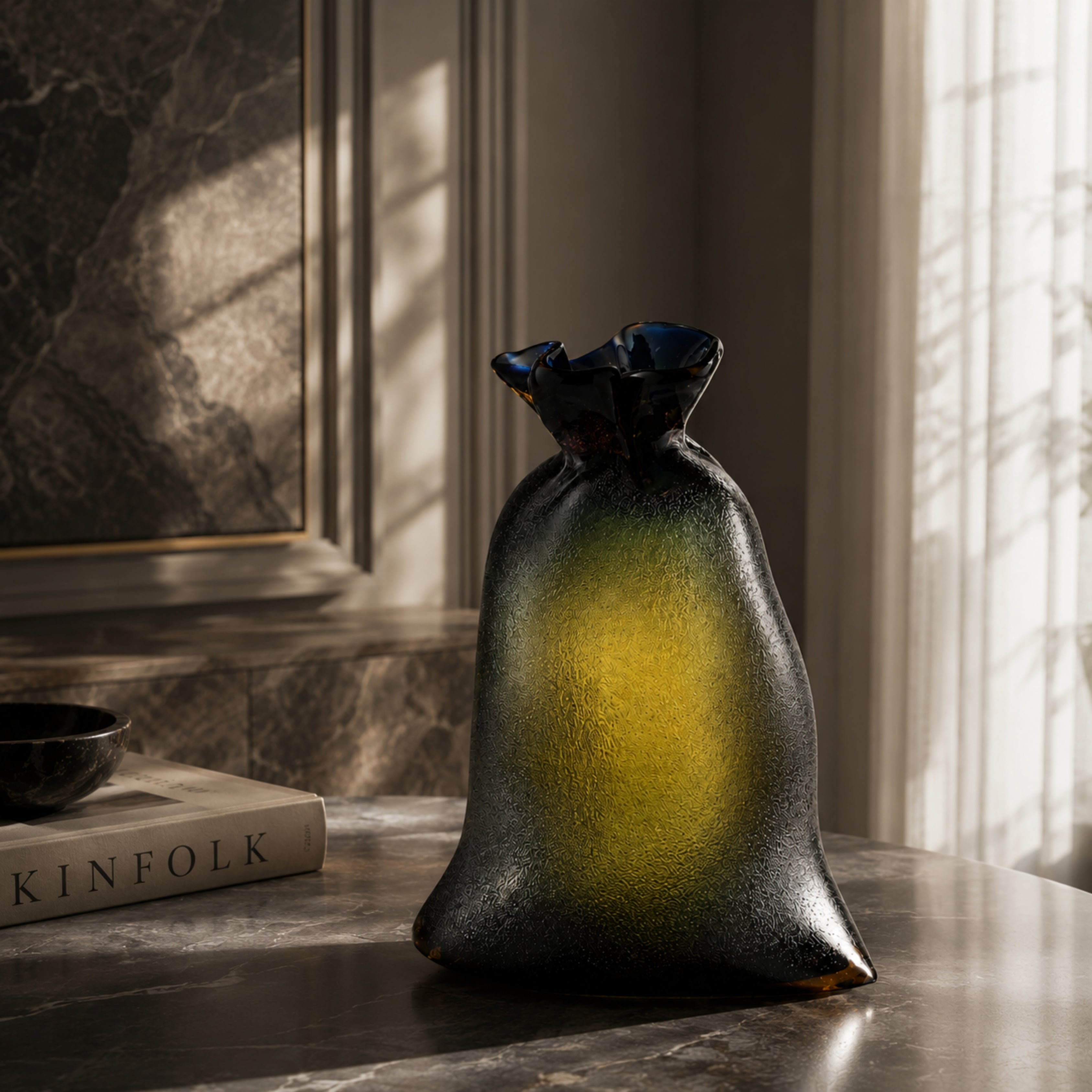 Petrol Green Secret - Glass Remis (view 2)