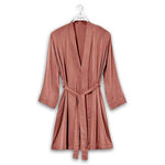 Atlas Cupro Dressing Gown M Rose