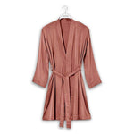 Atlas Cupro Dressing Gown S Rose