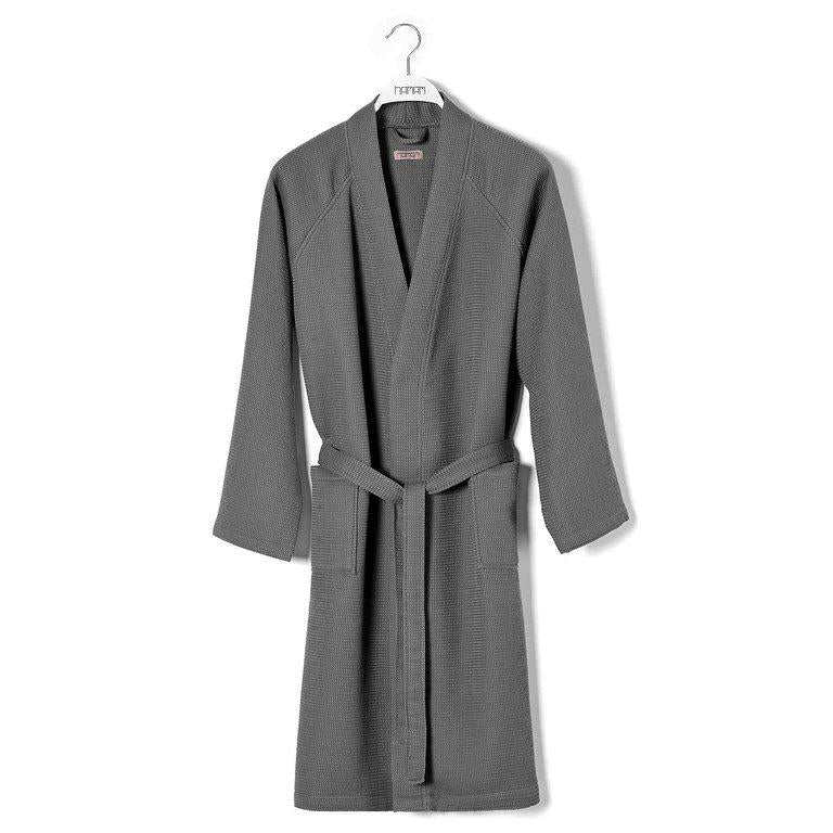 Calamus Bathrobe Sm Dark Grey