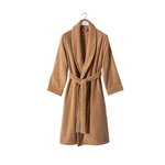 Heritage Natural Cotton Bathrobe L Almond