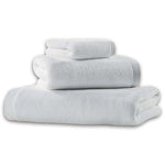 Vesta Organic Hand Towel White/White