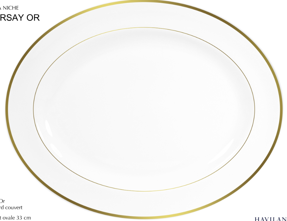 OVAL PLATTER (PHOEBE SHAPE)
