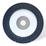 Assiette De Presentation Tiara Bleu Prusse Platina Underplate