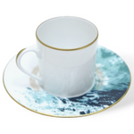 Blue Ocean Coffee Cup & Saucer