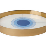 Harlequin Eye Tray - Multi Blue