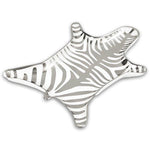 Zebra Stacking Dish - Silver