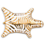 Zebra Stacking Dish - Gold