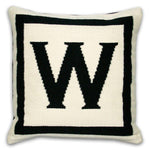 Uk Letter Pillow & Stuffer W (5327/10538) (Black/Natural) Kit -