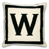 Uk Letter Pillow & Stuffer W (5327/10538) (Black/Natural) Kit -