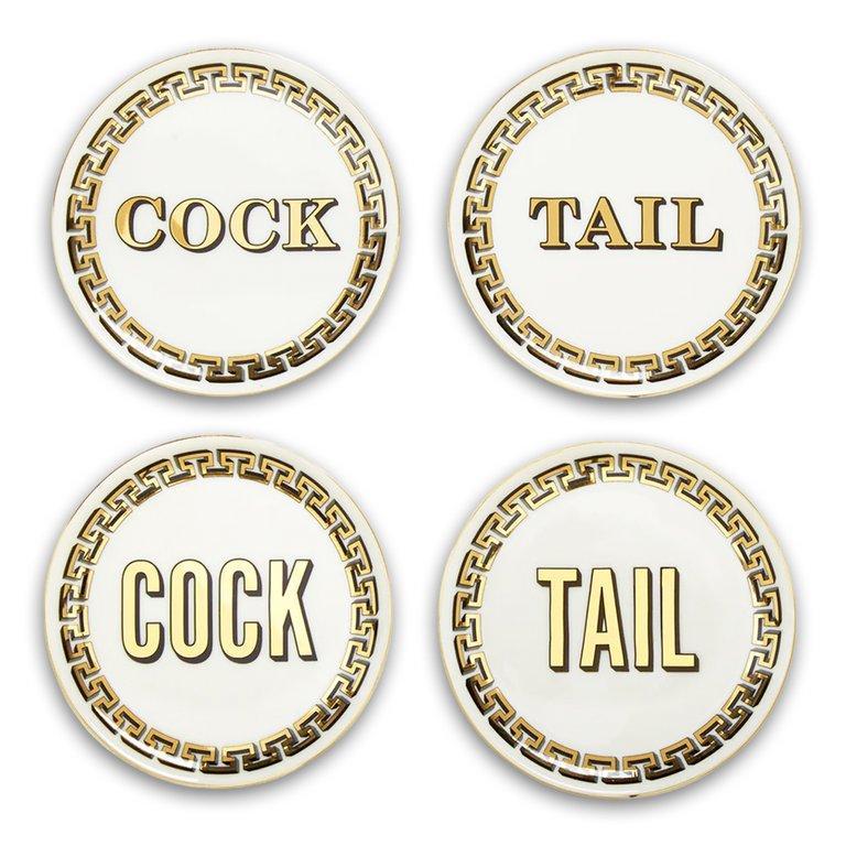 Cock/Tail Coasters