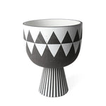 Palm Springs Pedestal Bowl - Tall - Diamonds