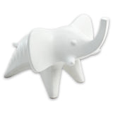 Menagerie - Elephant Menorah - Resource White
