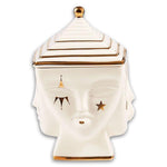 Gilded Masquerade Box - Shiny And Matte Gold Accents