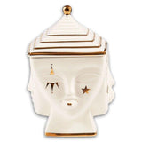 Gilded Masquerade Box - Shiny And Matte Gold Accents