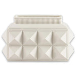 33250 Charade Studded Low Vase