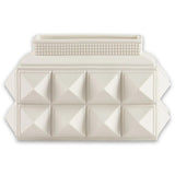 33250 Charade Studded Low Vase