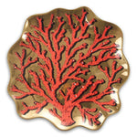 35263 Coral Trinket Tray - Red