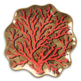 35263 Coral Trinket Tray - Red