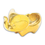 Brass Elephant Ring Bowl