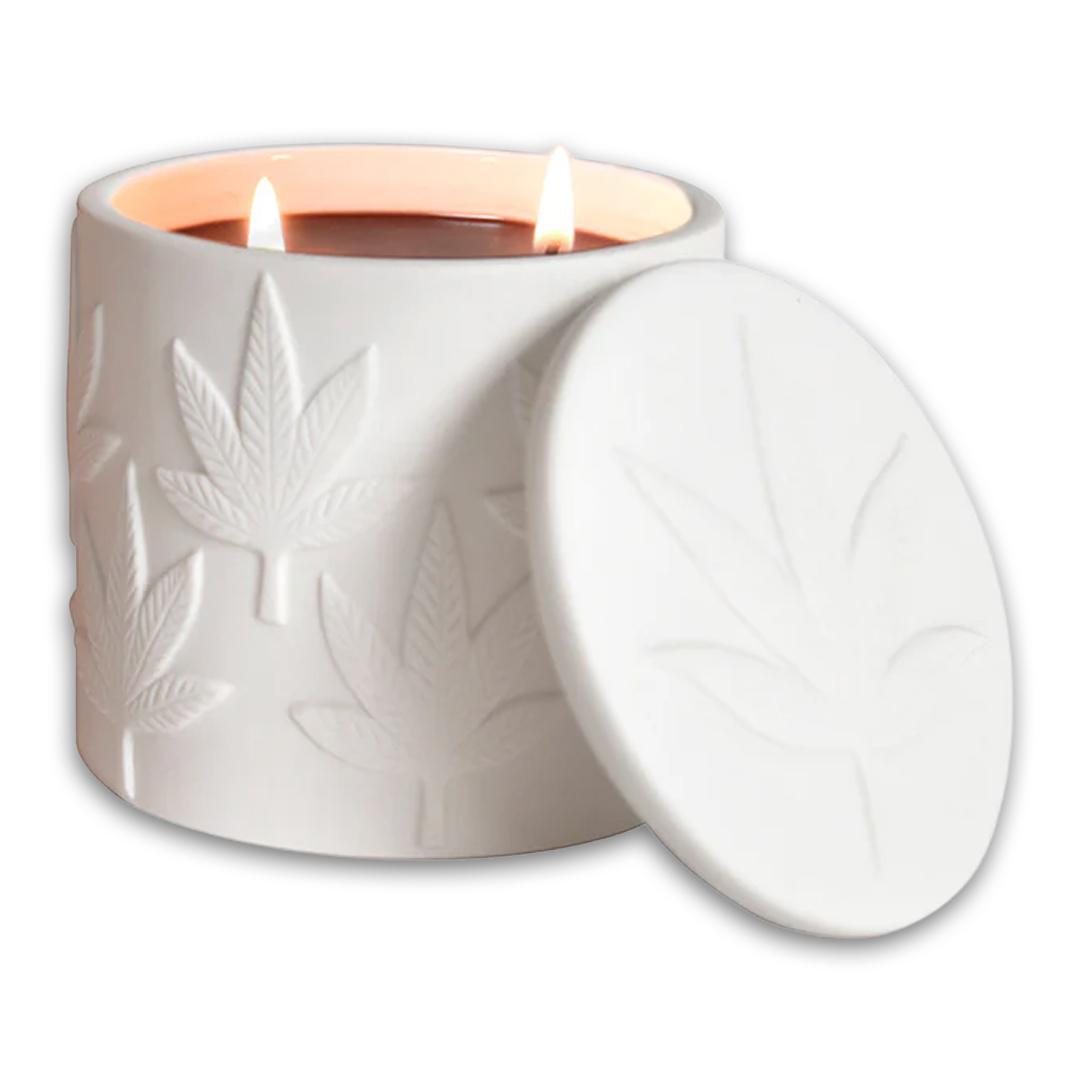 Hashish Ceramic Candle