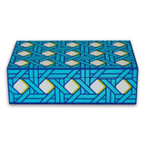 Medium Basketweave Lacquer Box