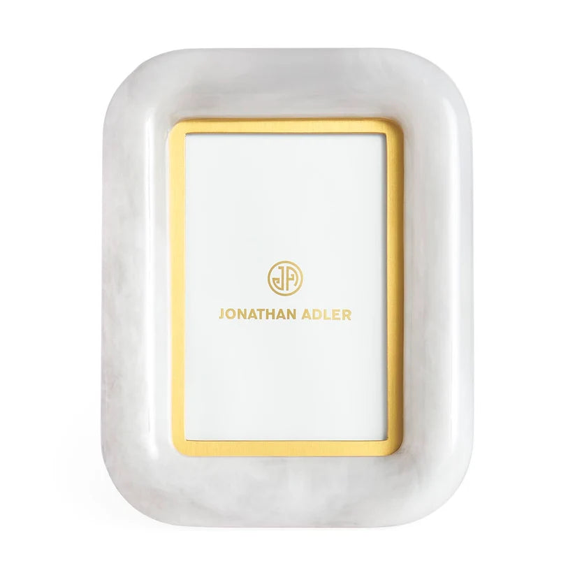 Como White 4 x 6 Frame