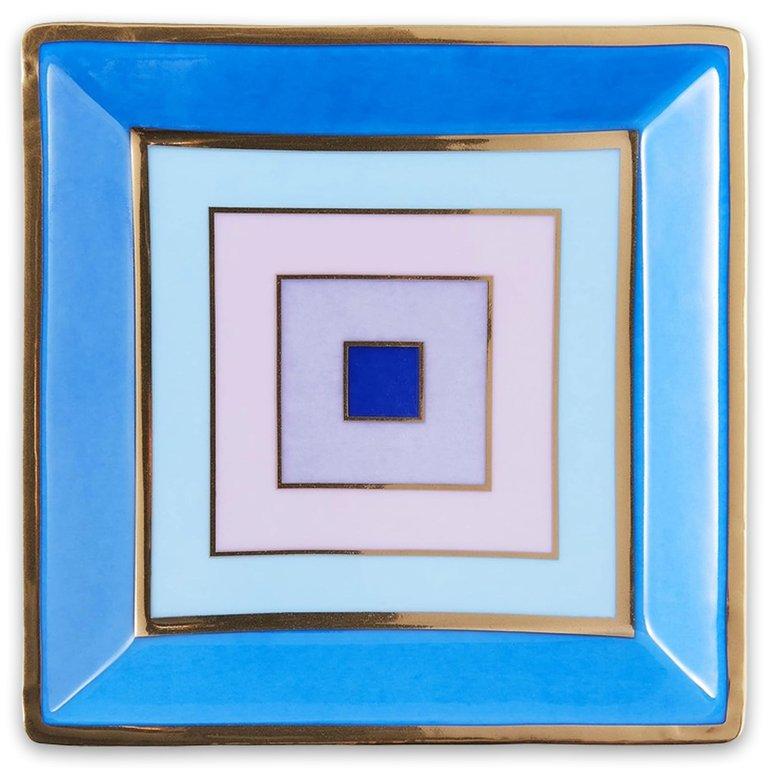 Scala Square Tray - Blue/Purple