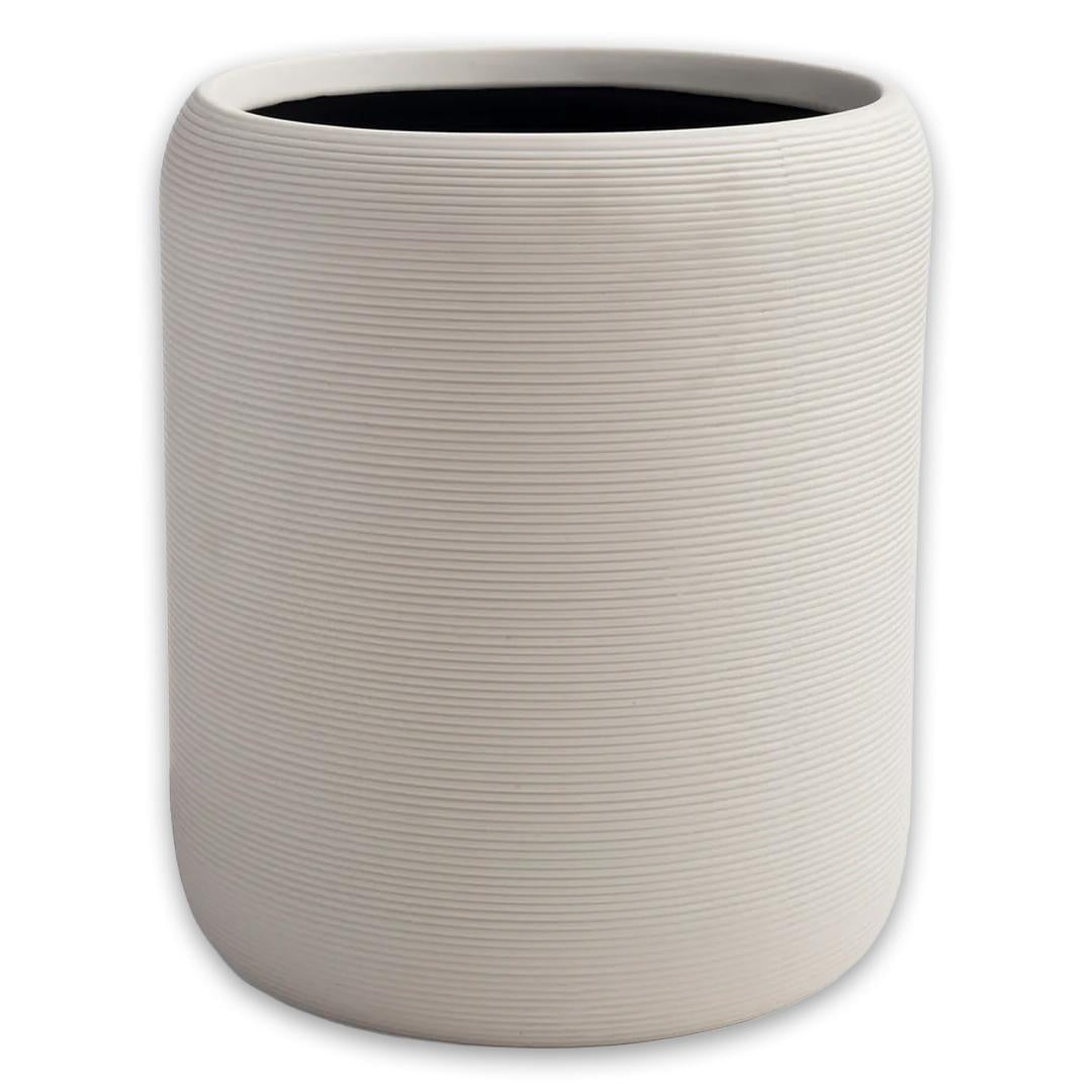 Bath Acc Waste Basket White(Afm-Wb-Wb)(Coll-Fillm Ore)