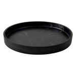 LUNA BLACK - ROUND TRAY