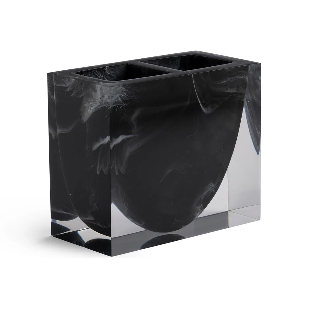 DUCALE BLACK - TOOTHBRUSH HOLDER
