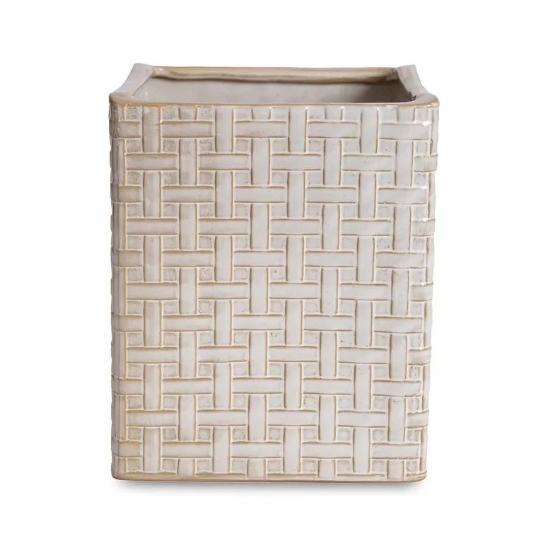 CANE WASTE BASKET (OPEN)- FROM SAME SET