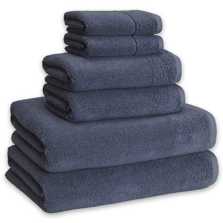 Towel Hand Ink Blue(Coll-Kyoto)