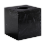 Ducale Black Tissue Holder