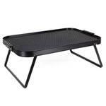 LAP TRAY. RUBBER GRIP. ALL BLACK