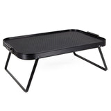LAP TRAY. RUBBER GRIP. ALL BLACK