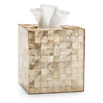 CAPIZ CHAMPAGNE TISSUE COVER