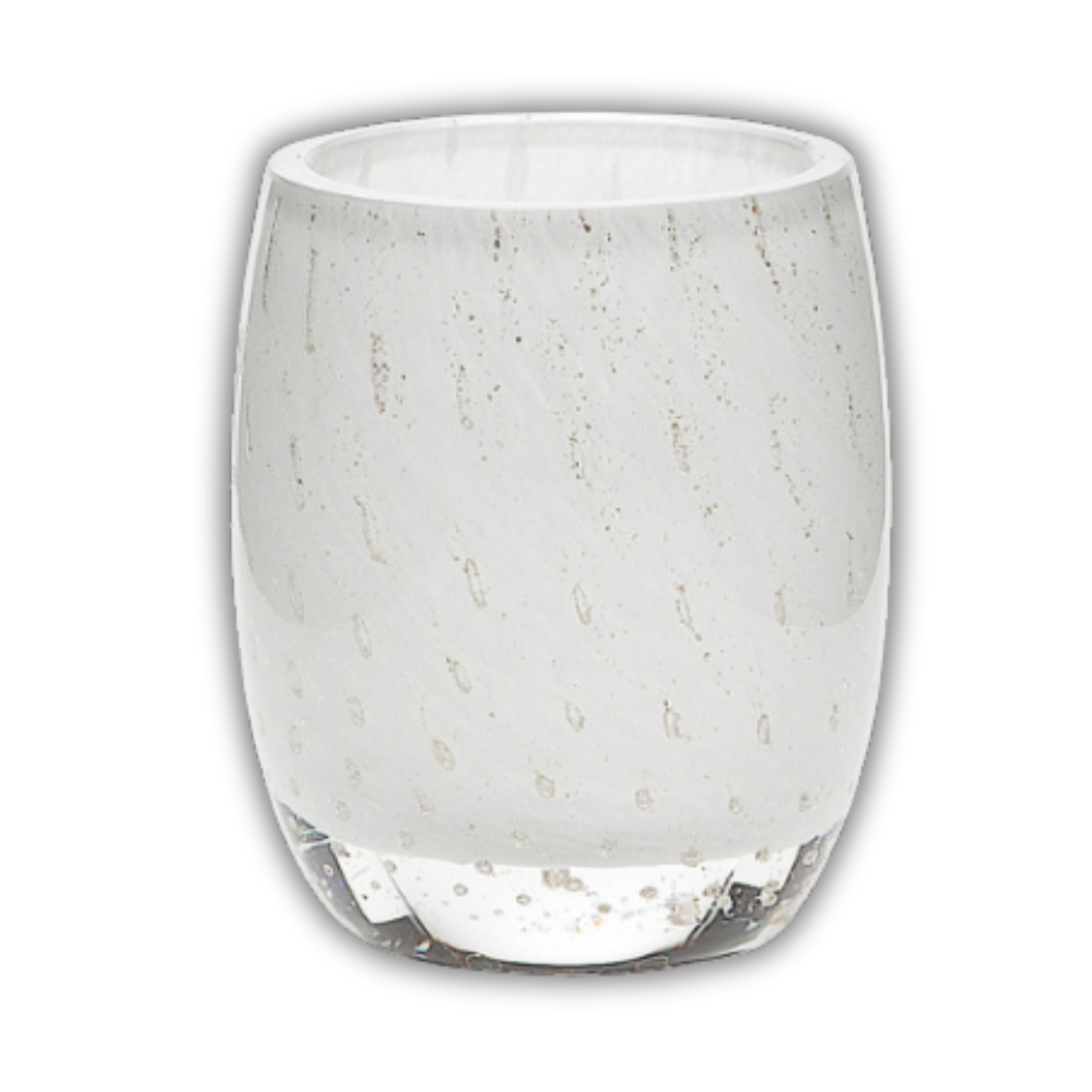 Contessa White / Glass Toothbrush Holder - Toothbrush Holder