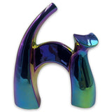 Chats Dos Arrondi Coloris Rainbow