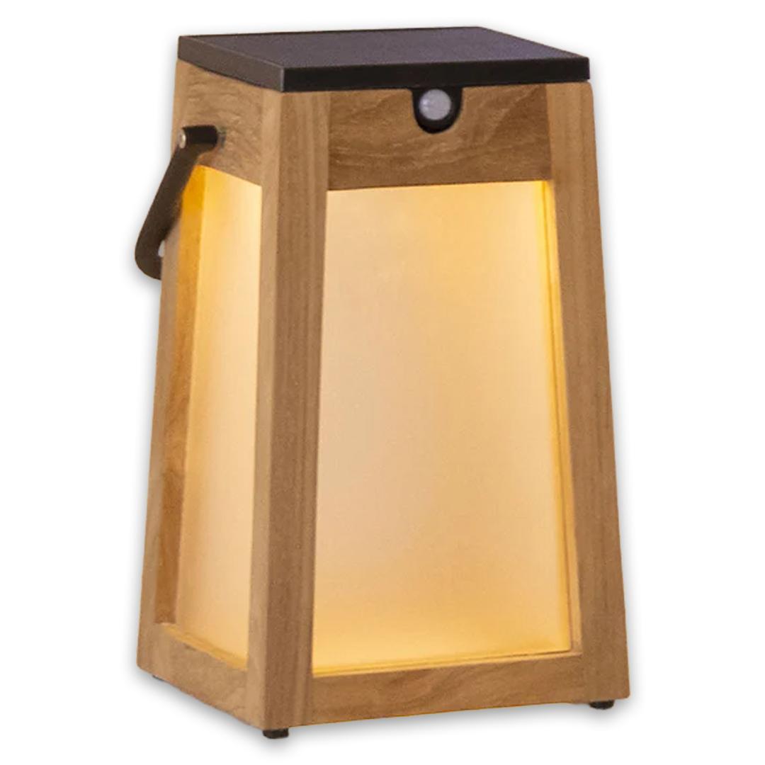 Teckalu White Smaller Solar Lamp