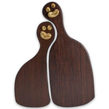 Decorative Items - Uccellino L Grigio Piombo Satin Ato Con Grafica Oro