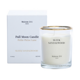 Black Petite Lune Candle - Sleek Sandalwood