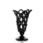 Arabesque black vase