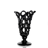 Arabesque black vase