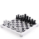 Chessboard clear and smoke case