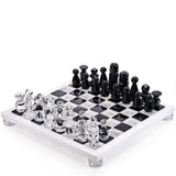 Chessboard clear and smoke case