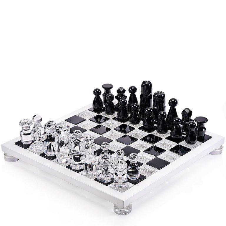 Chessboard clear and smoke case