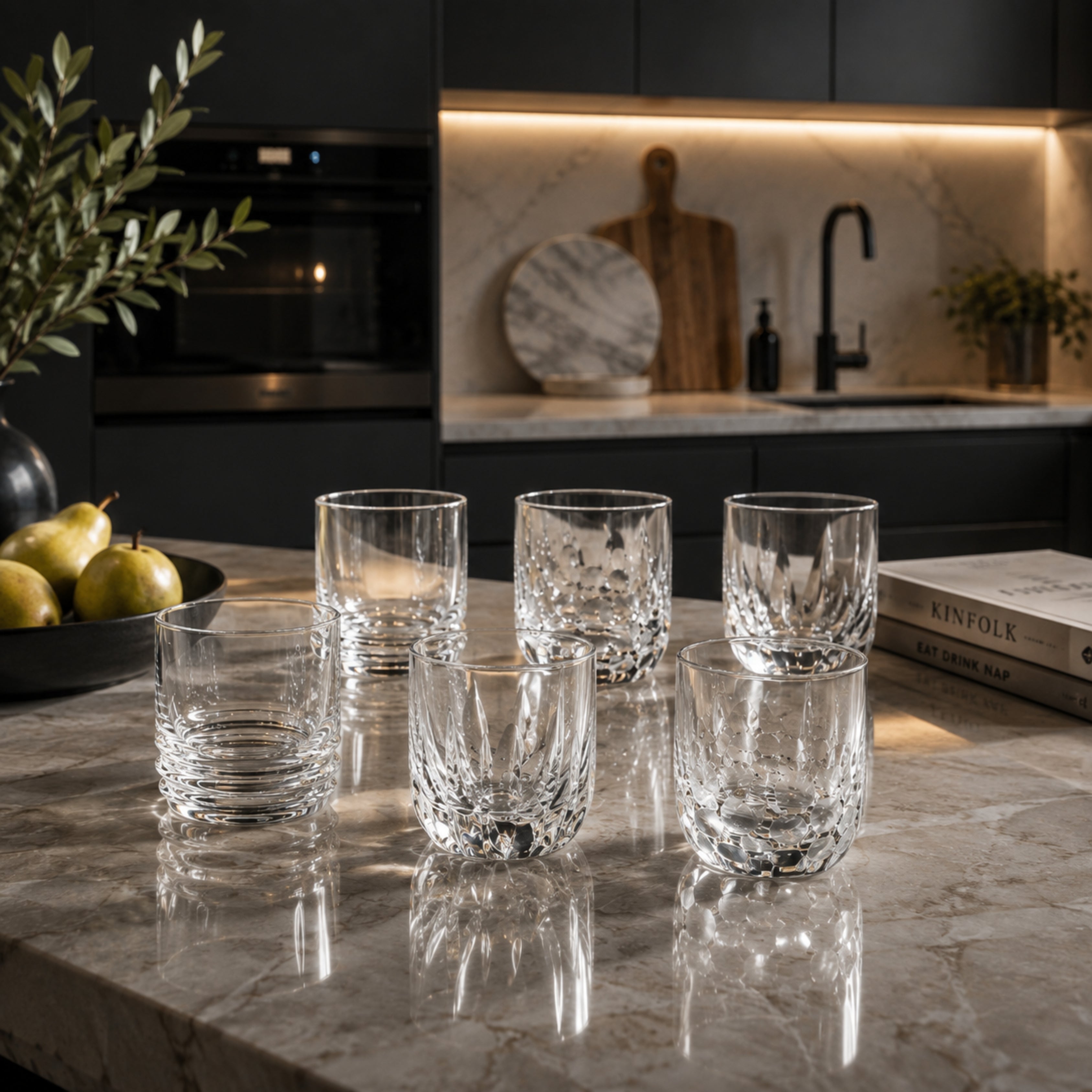 Harry'S Set Of 6 Assorted Dof Tumblers - Mario Cioni (view 2)