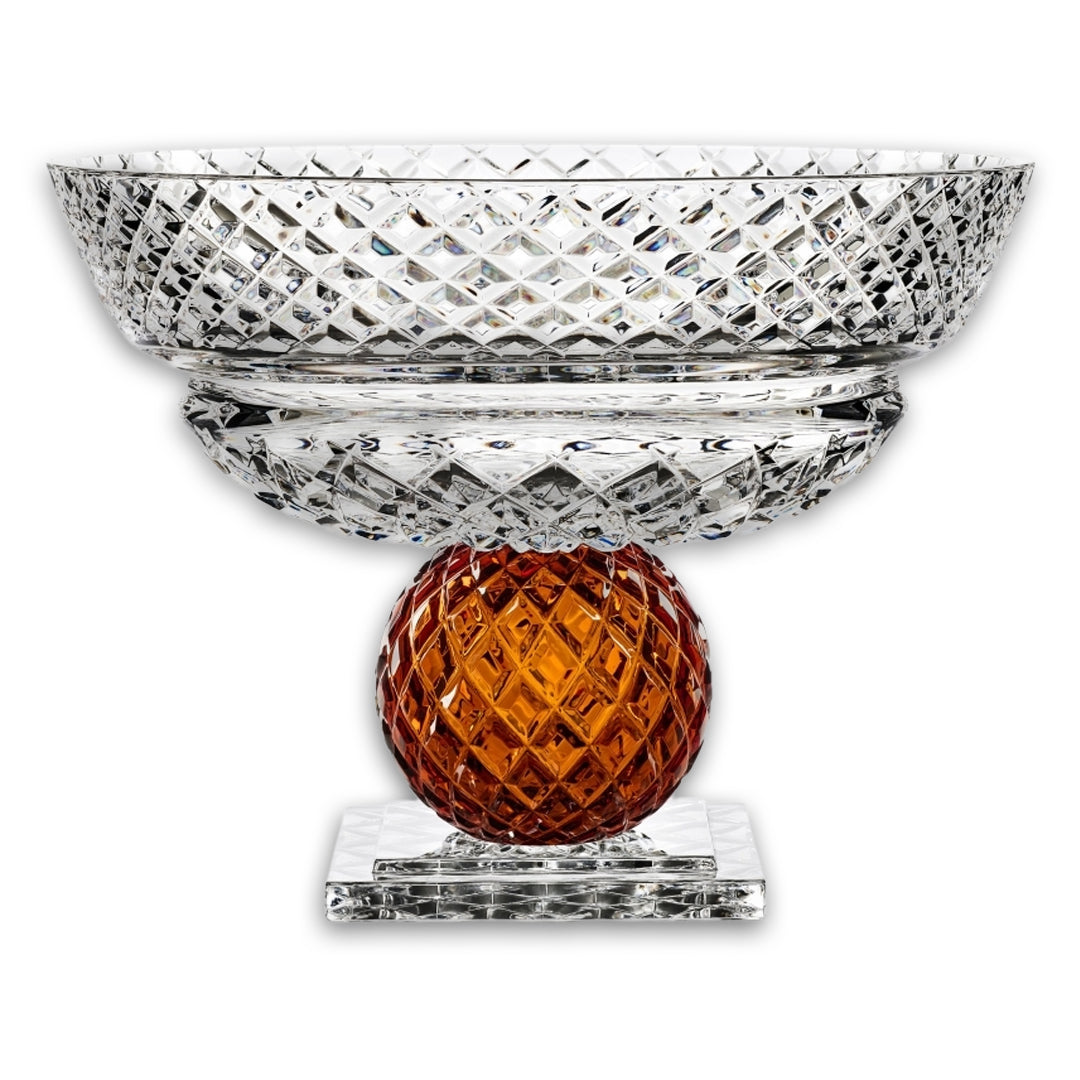Katherina Footed Bowl With Amber Sphere - Mario Cioni