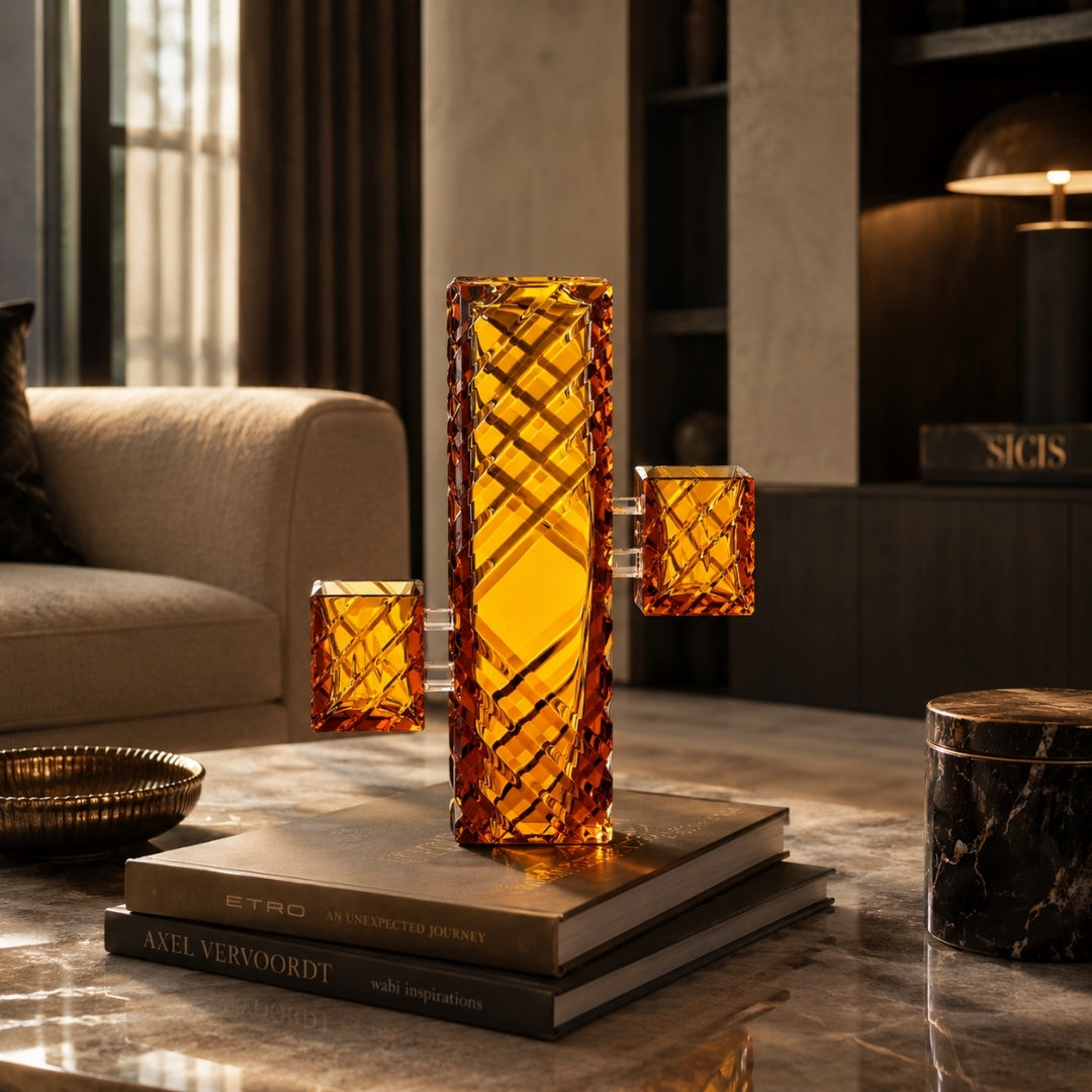 Cactus Small Amber Vase - Mario Cioni (view 2)